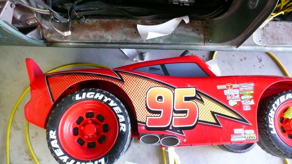 12v Lightning McQueen Decals?